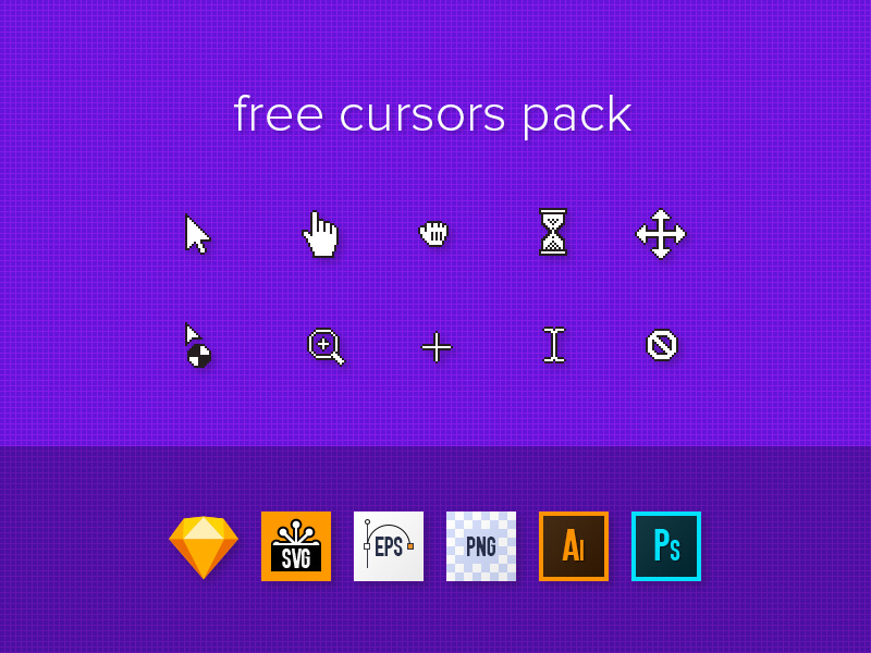Free Cursors Designs Pack